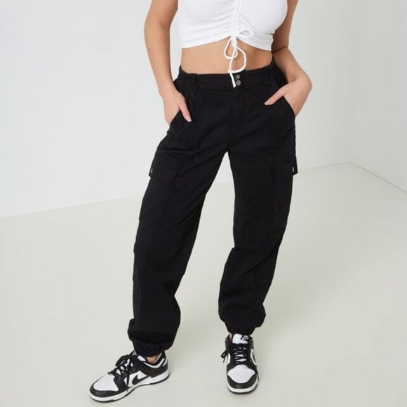 Garage Black Brianna Bubble Pant - Picture 1 of 3